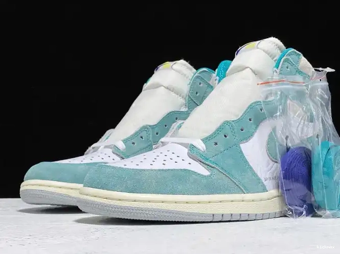 Cheap OG Retro Green 1 High Jordan 555088-311 Air Turbo 0322